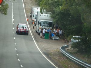 Home and Away film crew!