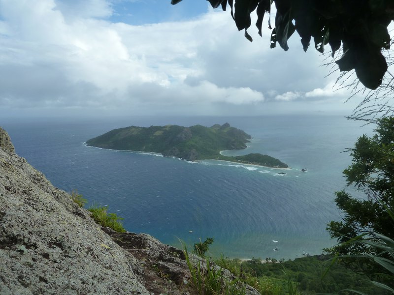 View of Waya Island
