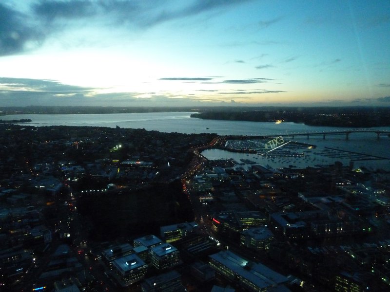 View from sky tower
