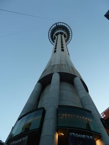 The sky tower Laura jumped off!