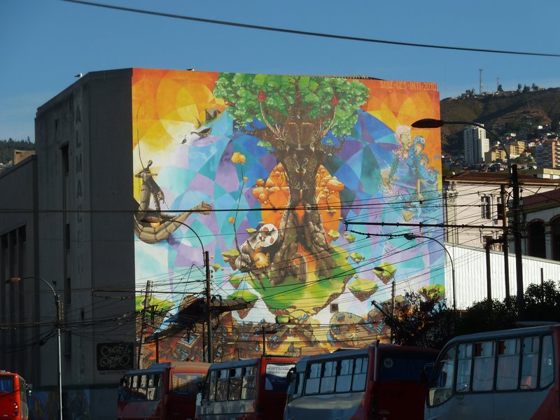 Mural in the city 