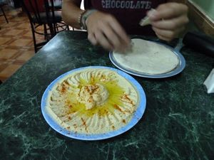 Hummus - yum, in Schawerma, Vina del Mar
