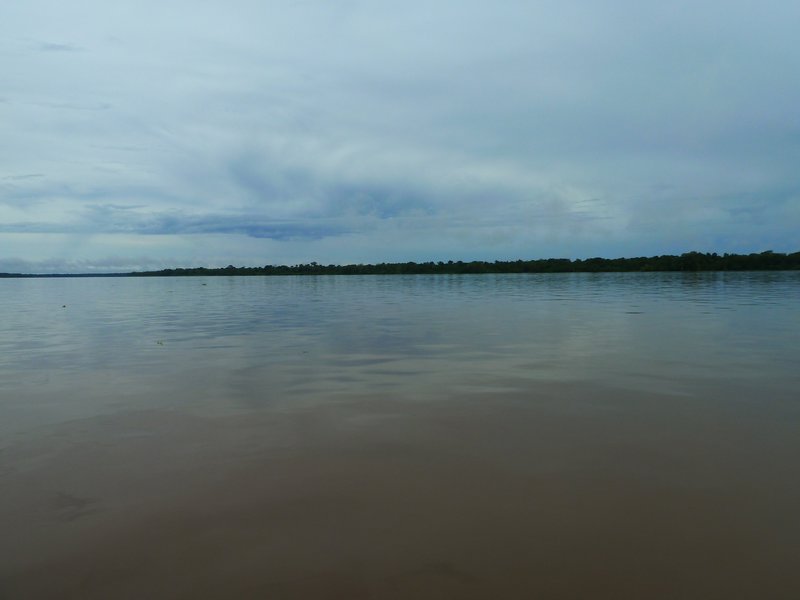 River Amazon - its so wide! 
