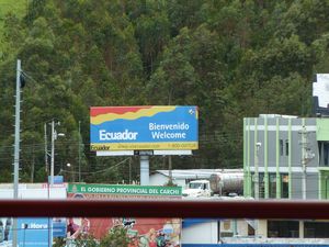 Ecuador border crossing