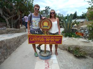 Us at the real GPS measured equator 