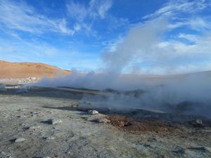 Sol de Manana geyser basin