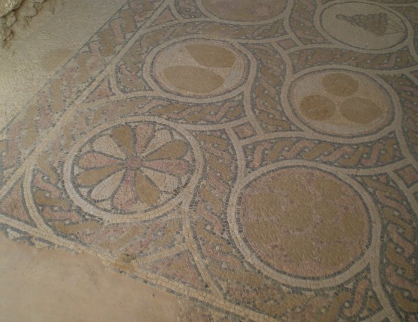 Mosaic in the Byzantine church