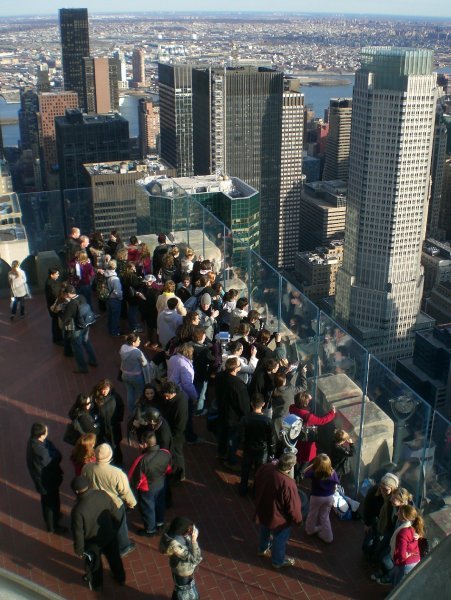 Top of the Rock observation deck