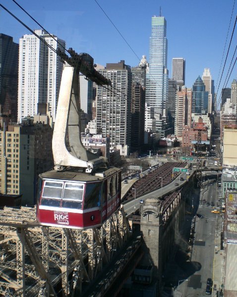 Cable car to Roosevelt Island