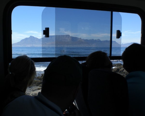 Table Mountain, seen from Robben Island