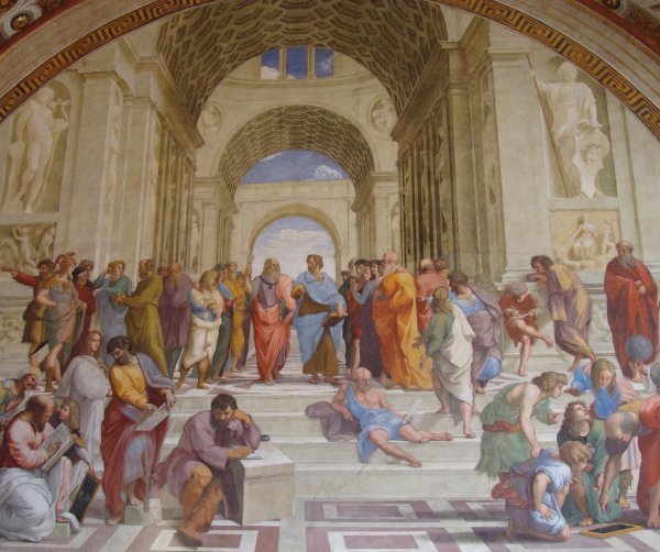 School of Athens, Raphael Rooms