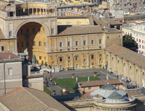 Courtyard, Vatican Museum