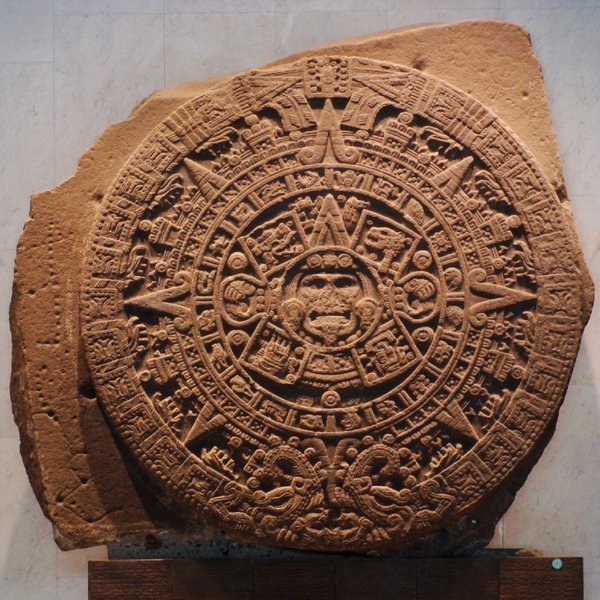 Aztec calendar stone, Museo Nacional de Antropologia