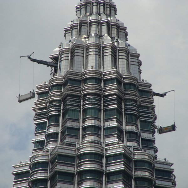 Window cleaning, Petronas Towers