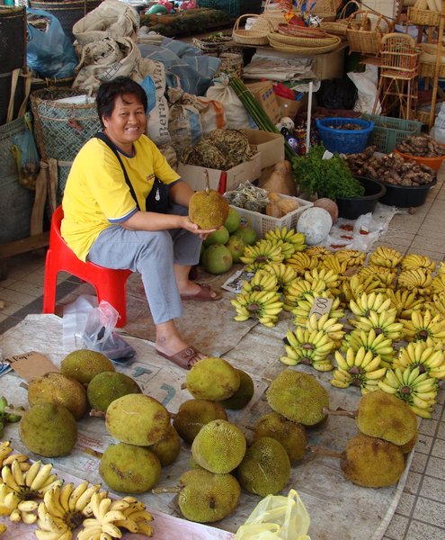 Tropical fruits, Miri market