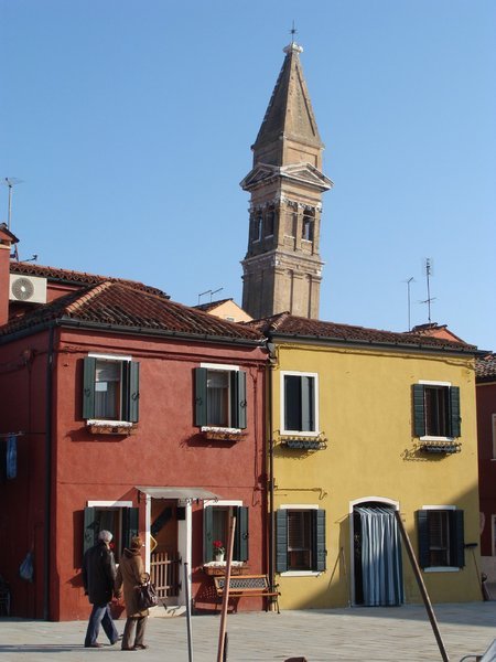 San Martino's leaning tower