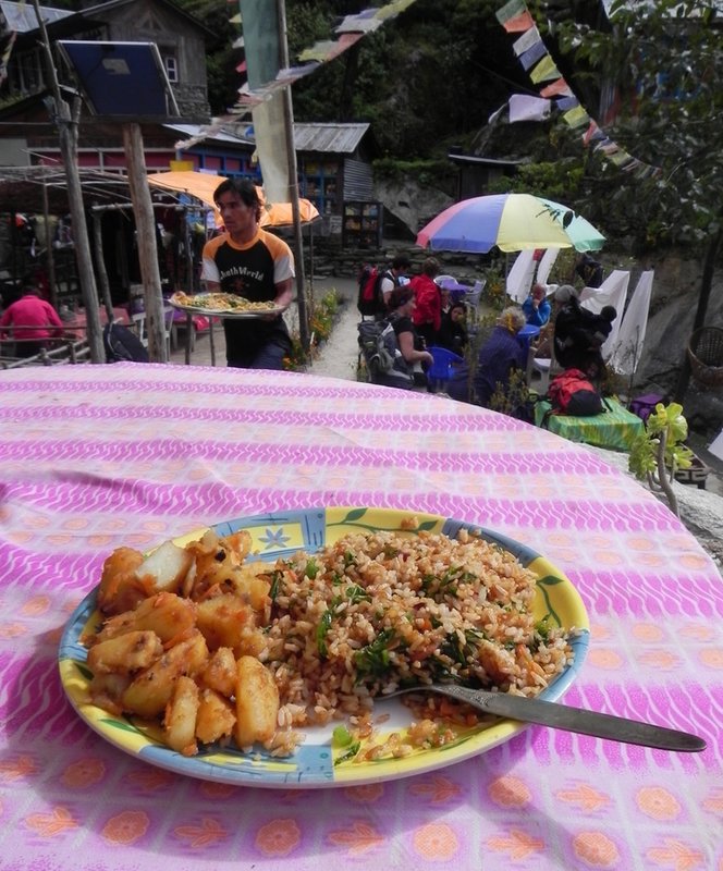 Lunch at Bamboo (1,970m)