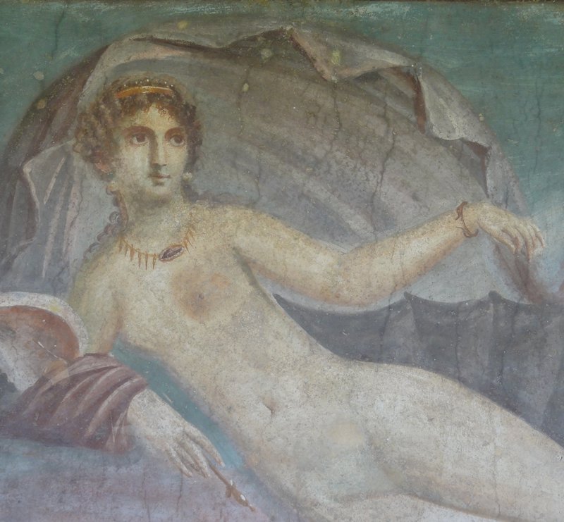 Fresco in the House of Venus, Pompeii
