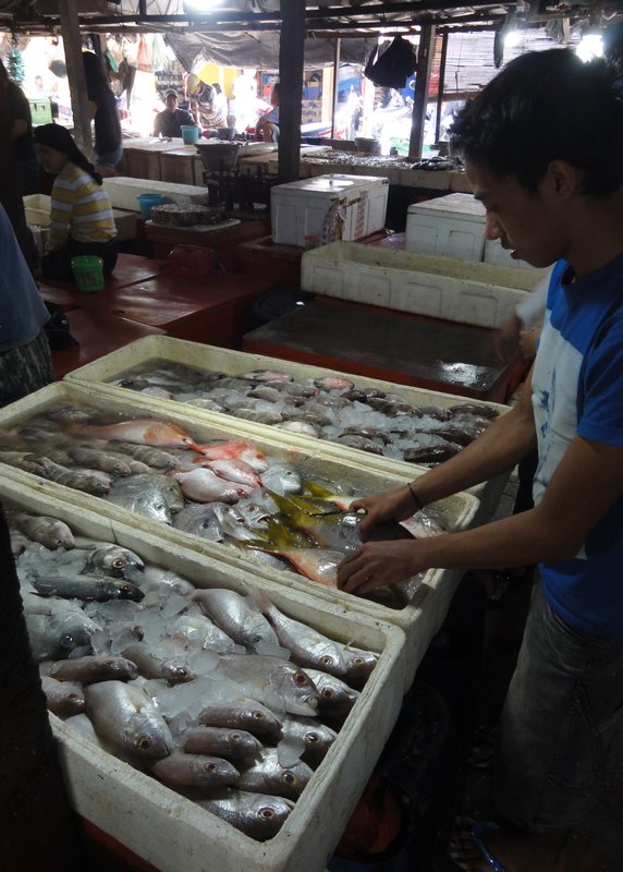 Jimbaran fish market