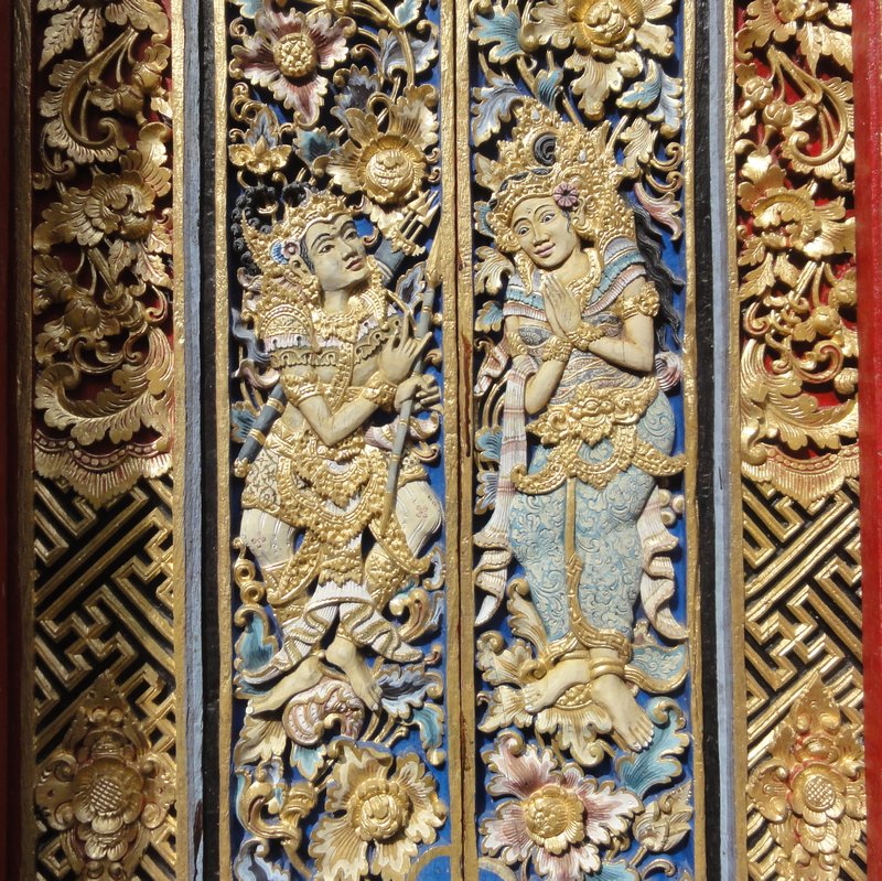 Temple doorway detail, Ubud