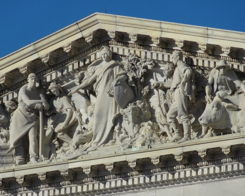 Relief detail, US Capitol