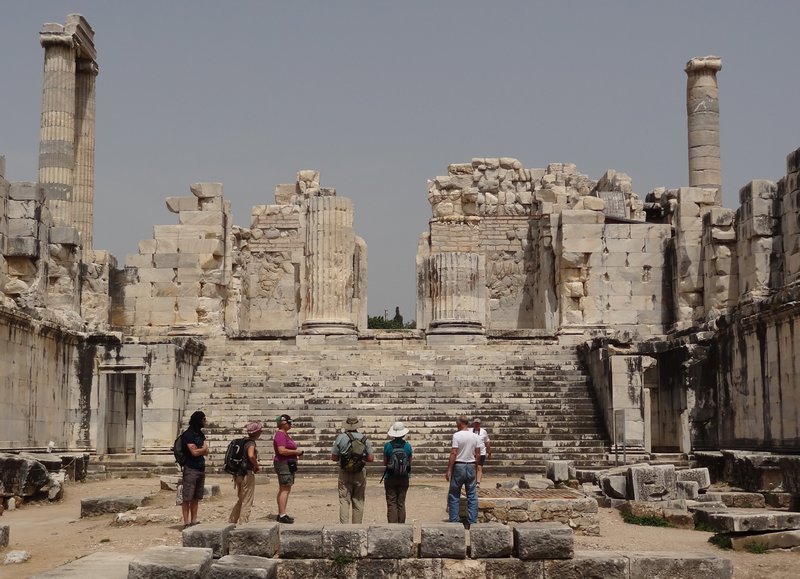 Interior of the Temple of Apollo