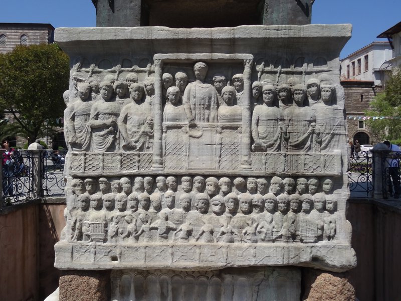 Marble pedestal, Obelisk of Thutmosis III