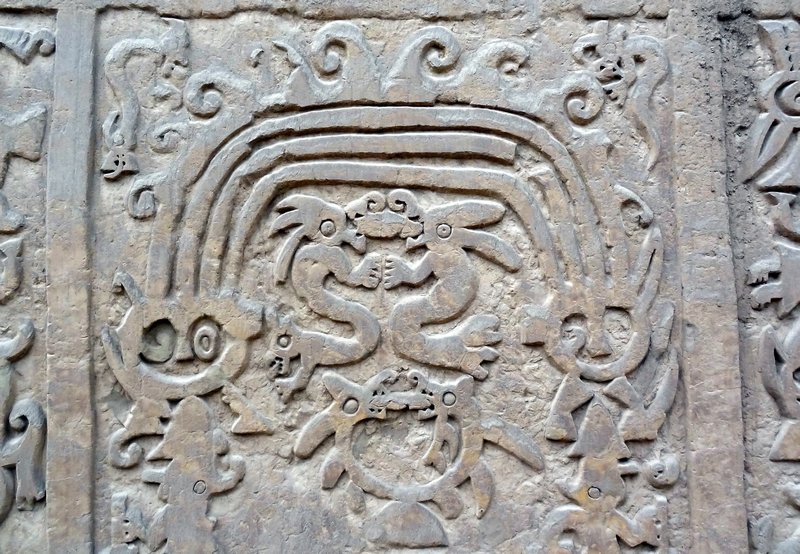 Detail, Huaca del Dragon