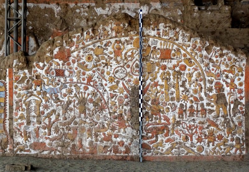 Mural of the myths, Huaca de la Luna