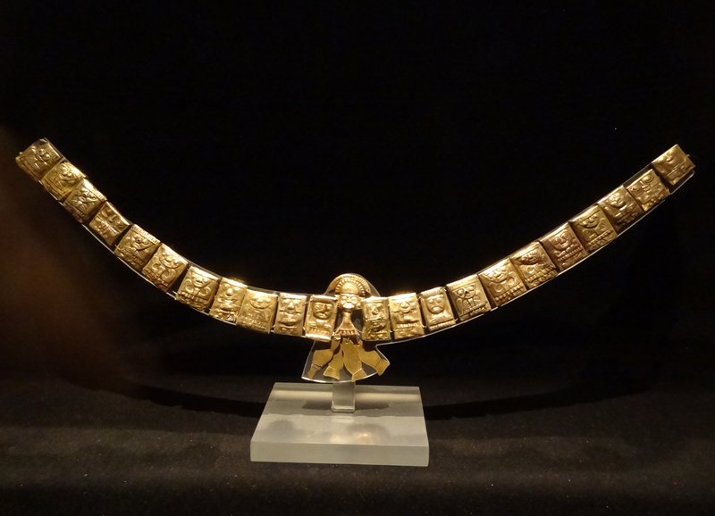 Moche gold necklace