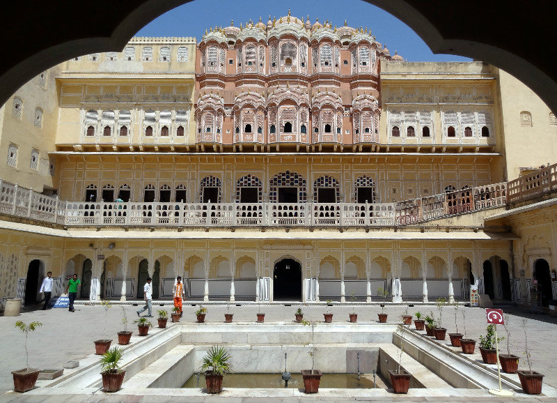 Main courtyard, Hawa Mahal