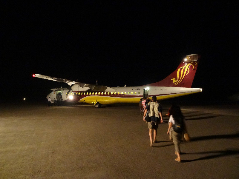 Air Mandalay flight to Mandalay
