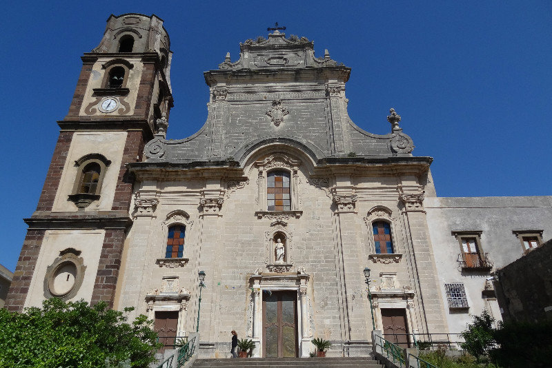 Lipari's 17th century cathedral