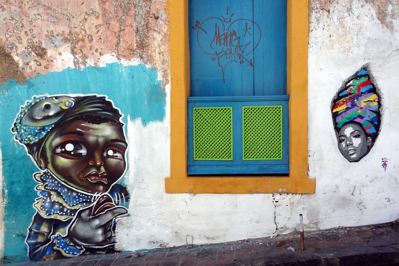 Street art in Olinda
