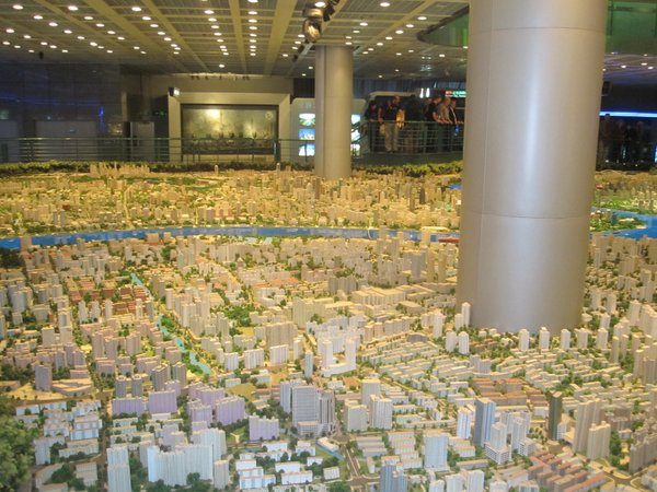 The Other Half of the Central Shanghai city model