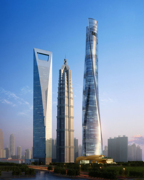 Future Shanghai Skyline