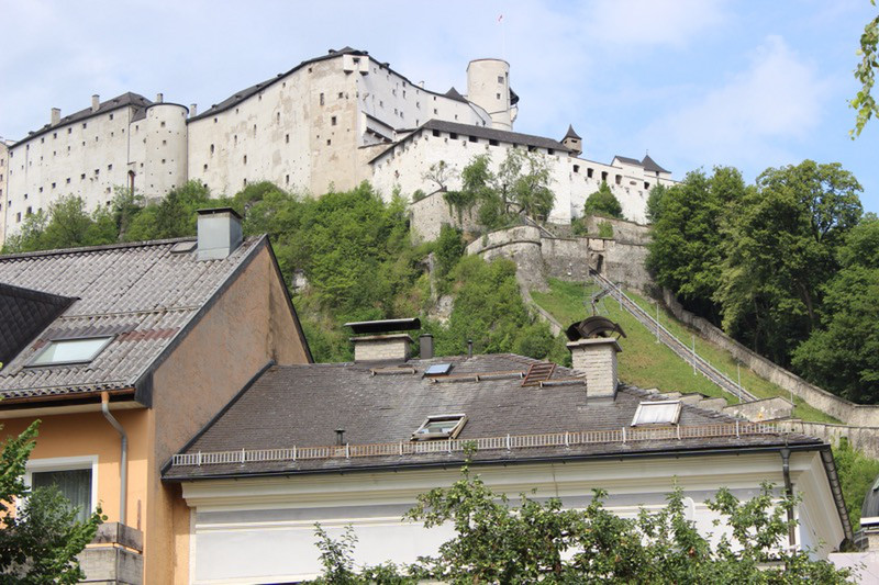 Salzburg Palace, where much of the Sound of Music was filmed