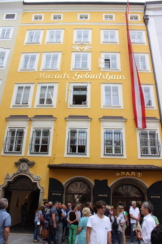 Mozart's birthplace and home, 3rd floor