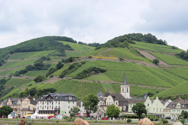 Town along the Rhine