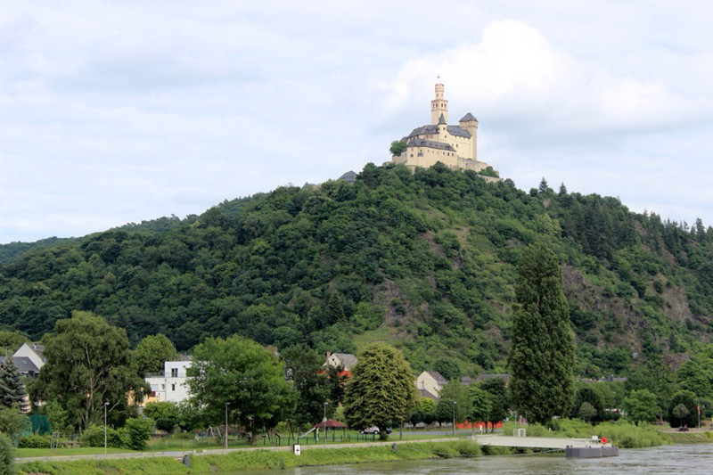 Marksburg Castle from the Rhine
