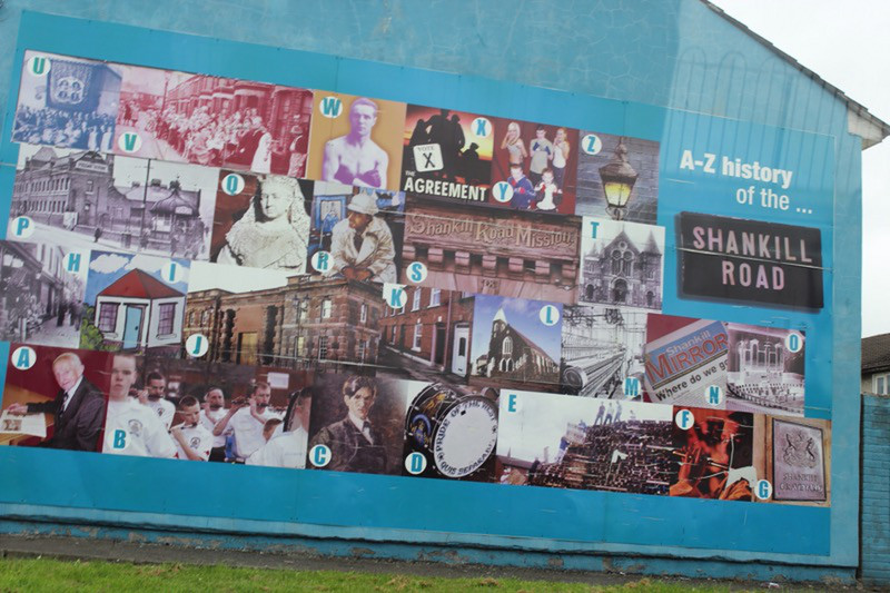 Murals on Shandhill Rd.
