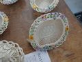 Ceramic baskets from Belleek Pottery