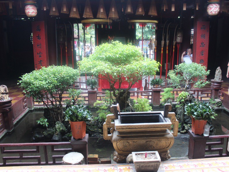 Interior of Quan Cong Pagoda, Hoi An