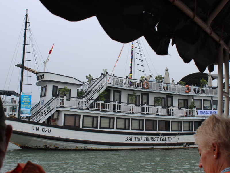 The Marguerite, our cruise boat in Halong Bay