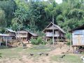 Forest village near the Mekong River, Laos