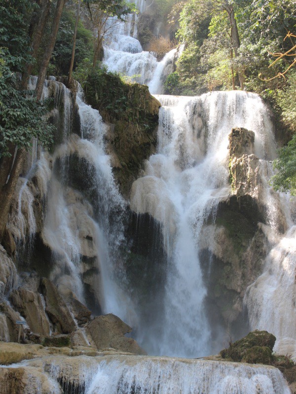 Main falls, Kuangsi Falls, Luang Prabang, Laos