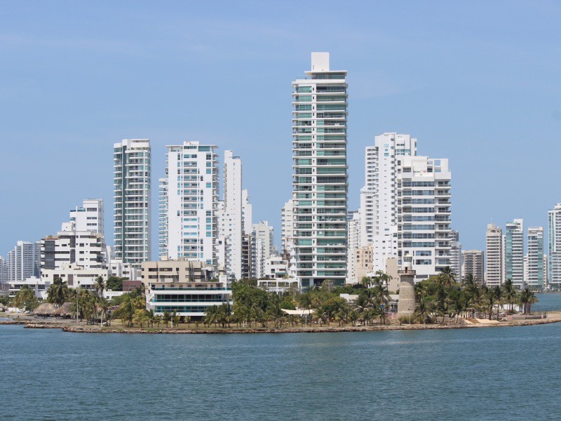 Modern Cartagena, Colombia