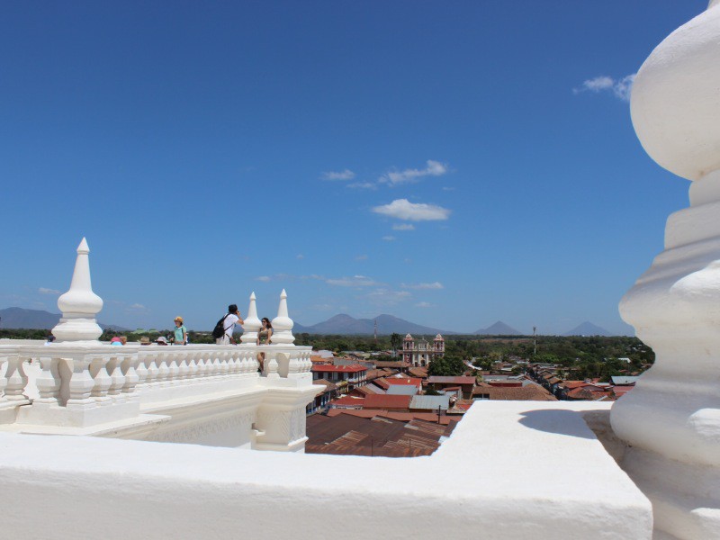 View from La Asunción Cathedral, Léon, Nicaragua