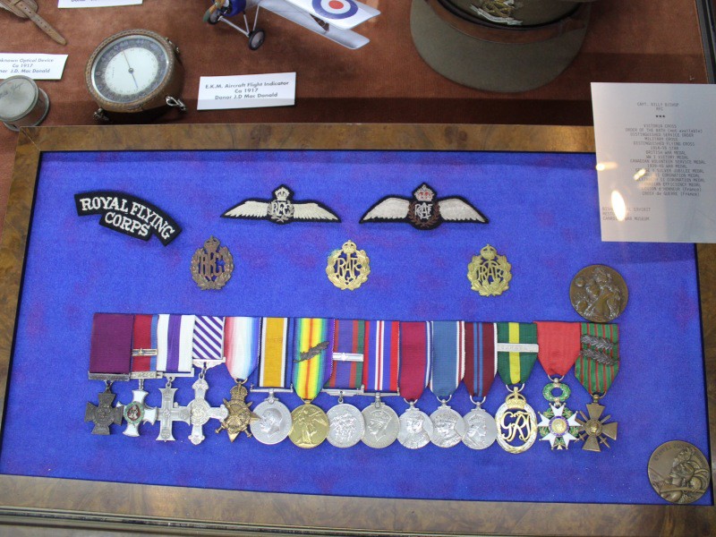 Billy Bishop's medals, Air and Space Museum, Balboa Park, San Diego, CA