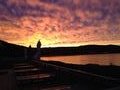 Sunset at Holyrood NFLD